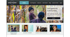 Desktop Screenshot of mayanfamilies.org